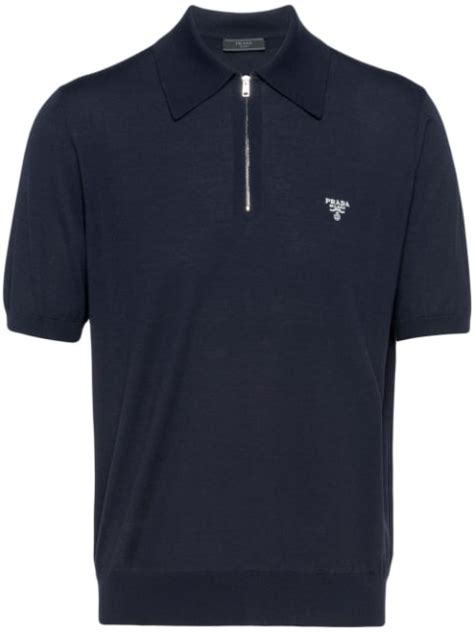 prada polo top mens|farfetch prada polo.